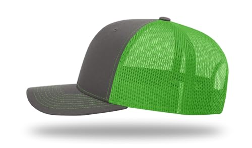 Image of Richardson 112 Trucker Hat - Premium Blank Baseball Cap, Adjustable Snapback Hat - Structured Six Panel Richardson Blank Hats
