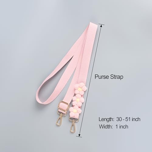 Image of chushui 1 inch Purse Strap,Replacement Crossbody Strap Adjustable Shoulder Strap for Handbag Bag