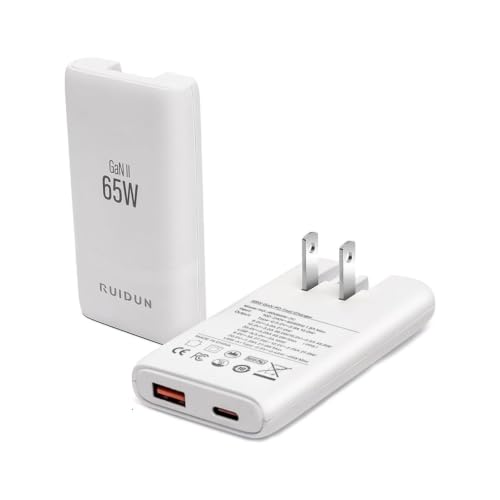 65W Flat GaN Dual-Port Charger