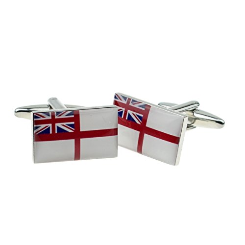 Mancuernillas de Hombre Insignia Naval Talla Única miniatura 1