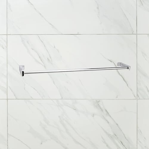 Image of Force 24-Inch Stainless Steel Towel Bar | Heavy-Duty Wall-Mounted Towel Rod | Premium Towel Hanger for Bathroom, Kitchen & Home Organization | Rust-Proof & Corrosion-Resistant