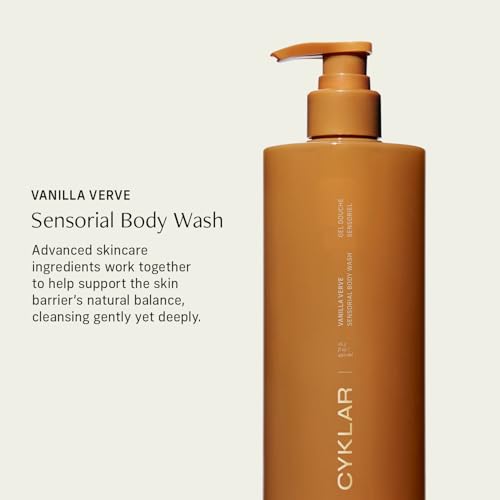 Image of CYKLAR Sensorial Multi-Oil Body Wash Cleanser, Vanilla Verve 16.5 Fl Oz