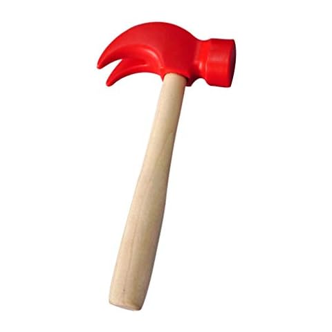 TOYANDONA Wooden Claw Hammer Toy Wood Crab Mallets Pounding Toy Lobster Seafood Crackers for Kids Adult Home Tool Cover