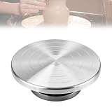 Tower 18 cm Aluminium Turntable Clay DIY Tools Keramik Cake Turntable Double Sid for Carving Modelling Cake Decoration