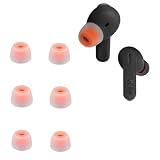 Tappi di ricambio in silicone per JBL Tune 230 NC TWS /T230NC JBL Live Pro Plus/Live Pro+, cuscinetti di ricambio per auricolari, 6 pezzi di imbottitura (bianco)