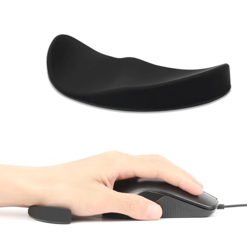 Image of Wrist Rest for Mouse, Left-Handed Silicone Ergonomic Mouse Wrist Rest Gaming Mouse Wrist Support for Office Computer Laptop Gaming (Left Hand)