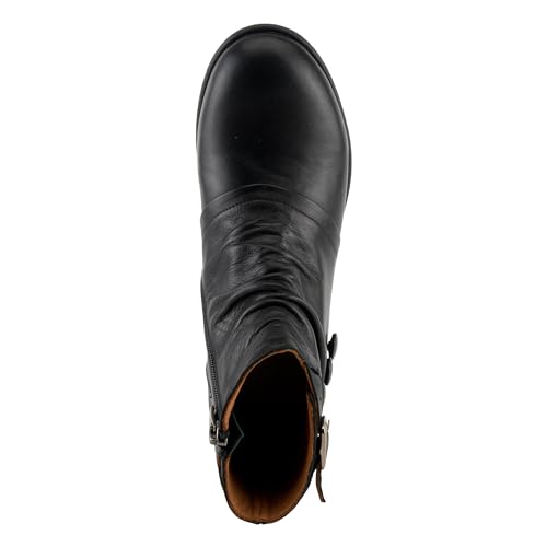 Spring Step Women's SIANNA Booties with Decorative Buckle, Leather-Wrapped Buttons, and Comfortable Fit4