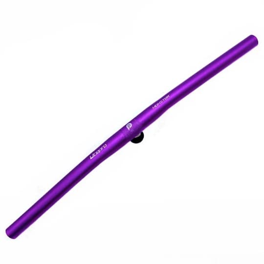 Guidon en S léger pour Brompton violet pour remplacer un cintre lourd