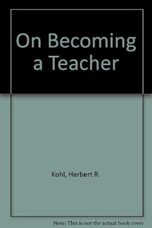 On becoming a teacher /