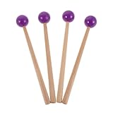 Choix exceptionnel des matériaux : grâce à ses baguettes en érable dur et ses maillets à manche en bois et en caoutchouc, cet ensemble garantit une performance fiable et une grande longévité pour les instruments de percussion, les baguettes de vibraphone et les baguettes de batterie pour étudiants