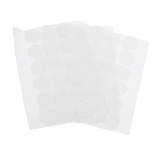VILLCASE 60pcs Double Sided Adhesives Strong Bond No Trace Round Sticker Removable Home Office Auto