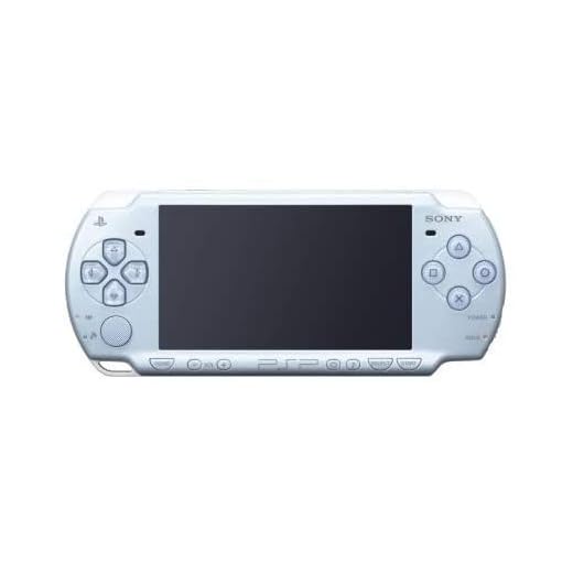 Sony Playstation Portable (PSP) 2000 Series Handheld Gaming Console System (Pearl Baby Blue)(Renewed)