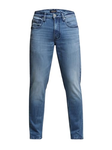 Image of JACK & JONES Men's Slim Fit Jeans | Mid Rise | Jeans for Men