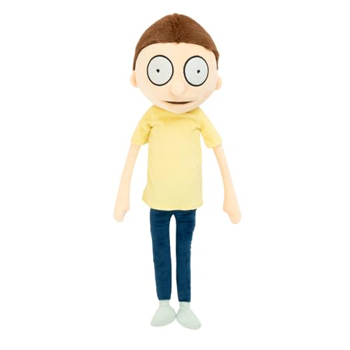 Image of Franco Collectibles Kidult Adult Swim Rick & Morty Super Soft Plush, (100% Officially Licensed Product), Morty