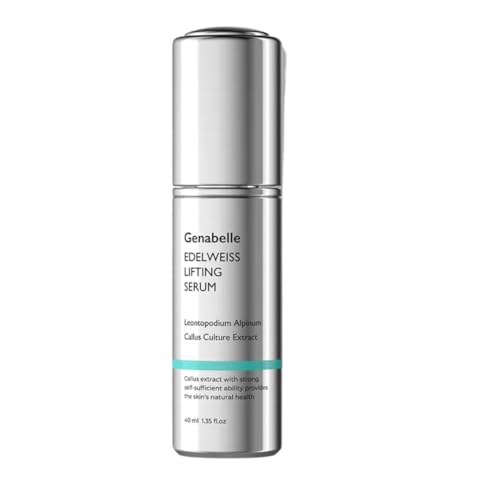 Genabelle Edelweiss Lifting Serum – Anti-Aging Formula with Edelweiss Extract, Niacinamide, Peptides for Firming, Hydration & Brightening – 1.35 fl.oz