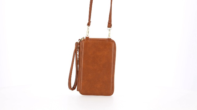 Amazon.com: Mundi Jacqui RFID Crossbody Wallet for Women, Vegan