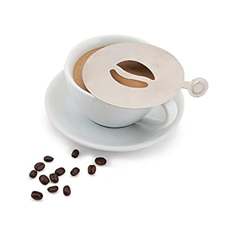 Coffee Stencil with Coffee Bean Design by Olympia Cover