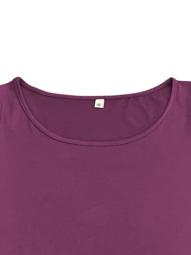 Image of Jar of Love Women's Summer Tops Short Sleeve Cold Shoulder Tops T-Shirts for Women Spring Summer Tops Loose Fit Tunic 2026