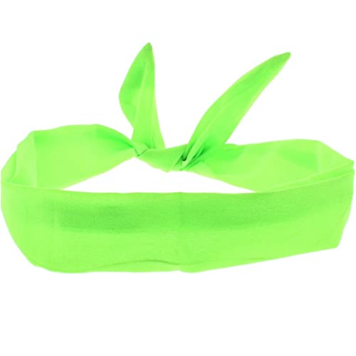 Topkids Accessories Wire Headbands for Women's Hair, Girls Headbands for Women's Fashion (Neon Green)