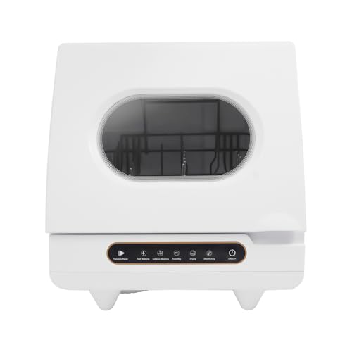 Mini Geschirrspüler Spühlmaschine,800W Arbeitsplatten-Geschirrspüler mit 2 Spülmodi,5 Funktionen,45 * 45 * 38cm, 360° drehbaren Wasserstrahl lassen, Wohnungen Mini Geschirrspüler Spühlmaschine,800W Arbeitsplatten-Geschirrspüler mit 2 Spülmodi,5 Funktionen,45 * 45 * 38cm, 360° drehbaren Wasserstrahl lassen, Wohnungen