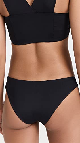 L*Space Women's Sandy Bikini Bottom, Black, M #TOP2