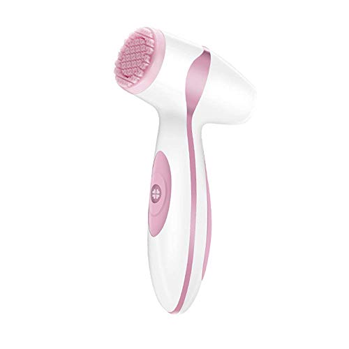 Preisvergleich Produktbild Gesichtsreinigungsbürste - Silikon Peeling Mitesserentferner Pore Cleaning Elektrische Gesichtsreiniger Bürste - Home SPA Gesichtsmassagegerät Geeignet Für Alle Hauttypen Mit Einem Bürstenkopf (Blau)