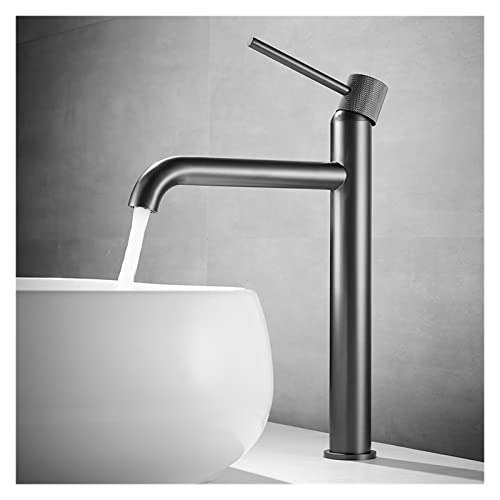 Robinet de lavabo mitigeur de salle de bains à levier unique chrome short - 6