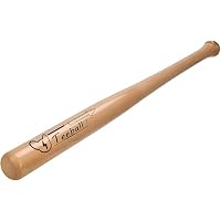 Bate de Béisbol de Madera Maciza 75cm, Súper Resistente, Potente