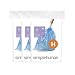 simplehuman Code H Custom Fit Recycling Drawstring Trash Bags, 30-35 Liter / 8-9 Gallon, 3 Refill Packs (60 Count) - Blue