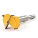 New Lon0167 Wood Drilling Featured 42mm Cutting Diameter reliable efficacy Hinge Boring Bit Drill Yellow Silver Tone(id:861 9a a1 bcc)