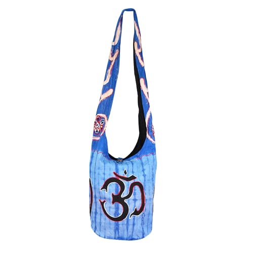 Image of Mandala Crafts Hippie Bag, Large Boho Hobo Purse for Women, Crossbody Shoulder Sling Bags for Indie Style Bohemian Accessory