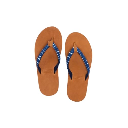 Image of Hari Mari- Dunes Sunset- Women's Retro Inspired Platform Boat-Safe Flip Flops- No Break Ins, Firm Arch Support, Antimicrobial, and Floats in Water