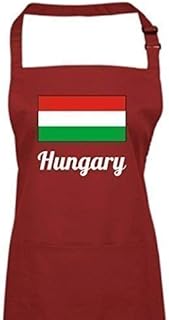 Shirtinstyle Kochschürze Latzschürze, Land, Länder, Hungary, Ungarn