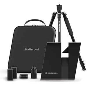 Matterport Pro3 Performance Kit 3D Lidar Cámara Digital para Crear experiencias Profesionales de Recorrido Virtual 3D con Vistas 360 y fotografía 4K Espacios Interiores y Exteriores con
