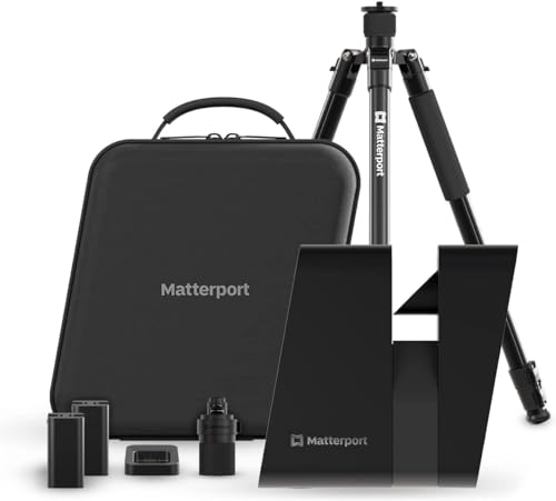 matterport pro3 performance kit 3d lidar digital camera for creating professional 3d virtual tour experiences with 360 views and 4k photography indoor and outdoor spaces with trusted accuracy
