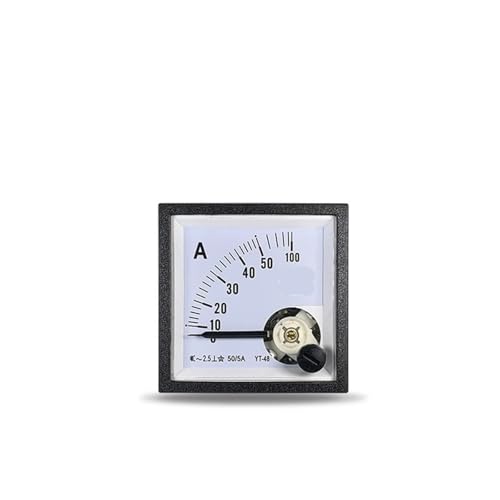 Ampèremètre CA cadran analogique 99t1 instrument de mesure YT48 pour tableau
