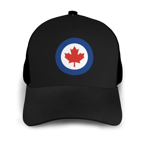 Royal Canadian Air Force Unisex Classic Adjustable Curved Brim Baseball Cap, Trucker Hat3