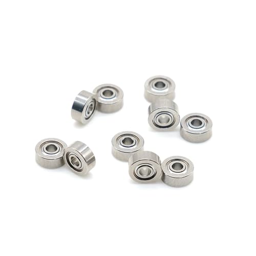 Roulement à billes miniature MR62ZZ 2x6x2,5mm acier chromé R-620 W52 pour micro robotique