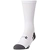 Under Armour Adult Resistor 3.0 Crew Socks, Multipairs , White/Graphite (12-Pairs) , X-Large