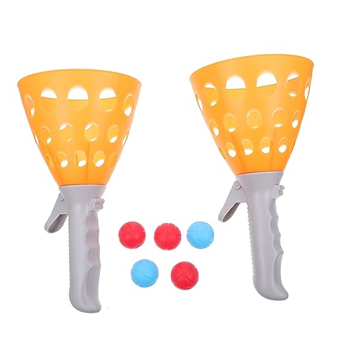 BESPORTBLE 1Set Interactive Catching Balls Elastic Balls for Cognitive Plaything for Backyard Park Beach and Pool Safe and Lightweight Fun