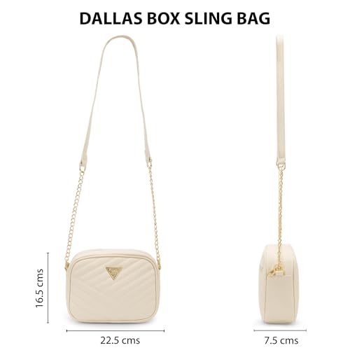 Image of Lavie Signature Dallas Woman's Box Crossbody Sling Bag | Ladies Purse Handbag | Gift for Women