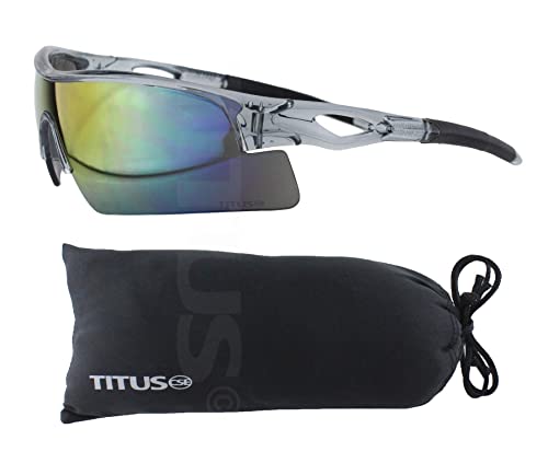 Titus G20 All Sport Safety Glasses Shooting Eyewear Motorcycle Protection Ansi Z87+ Compliant #TOP1