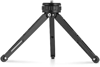Sequpr Mini Tripod, Mini Tabletop Camera Tripod Stand, Small Desktop Tripod, Portable Tripod for Camera Mobile Phone Tripod Ball Head Stabilizer