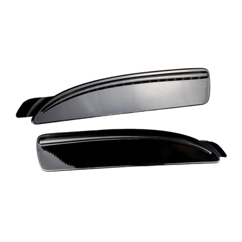 2PCS Led Smoke RED Lens Car Red Rear Bumper Reflector Brake Light Compatible With Mazda 6 Atenza GJ 2013-2016 Tail Brake Stop Driving Lamp(2pcs Smoke LENS)