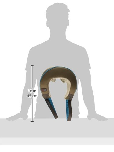 image for Homedics Shiatsu Neck Massager with Heat Integrated Onand Off Button, 