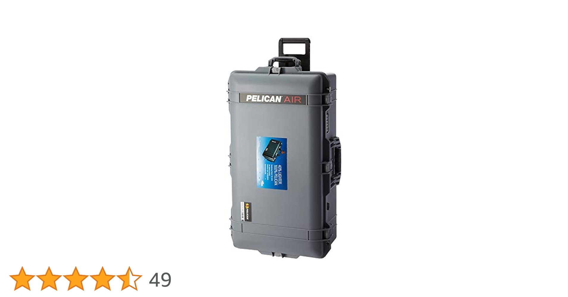Amazon.co.jp: Pelican 1615 Air Case No Foam (シルバー