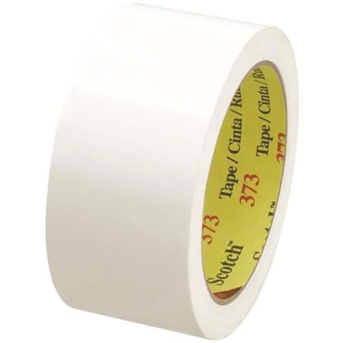 MedicalMartByMail Scotch T901373W 2 in. x 55 Yards White 373 Carton Sealing Tape - Case of 36