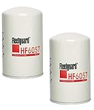 HF6057 Fleetguard Hydraulic Spin-On (Pack of 2) Replaces Baldwin BT839, Bobcat 6516722, Donaldson
