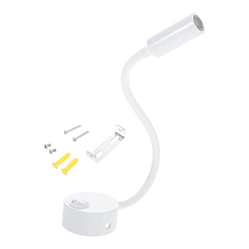 Ciieeo Bedside Reading Light Led Clamp Reading Lamp for Bed Rechargeable for Bedroom