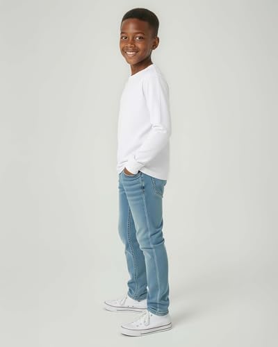 Image of 5 Pack Boys' Cotton Long Sleeve Jersey T Shirts Kids School Youth Tees